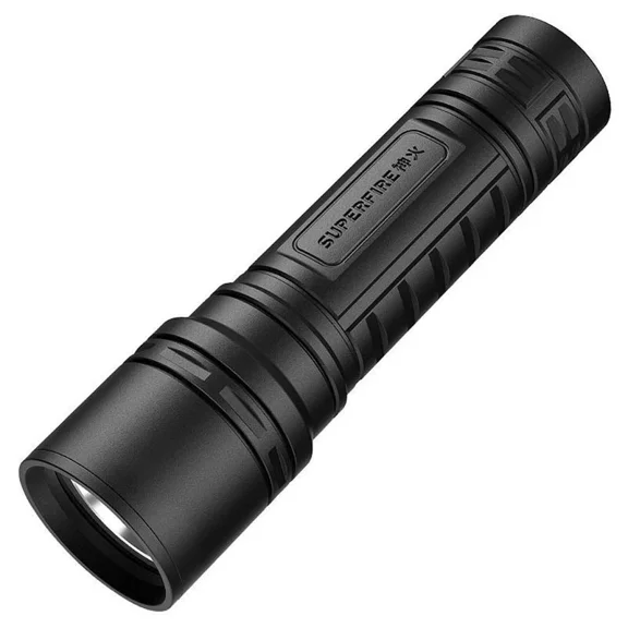 Unibike Powerful Flashlight, USB Rechargeable Waterproof, Super Bright LED Handheld Flashlight, Zoomable Torch for Hiking