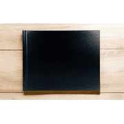Unibind 9x 11 Leather Landscape Photo Book with no Window, Black -10 Pack