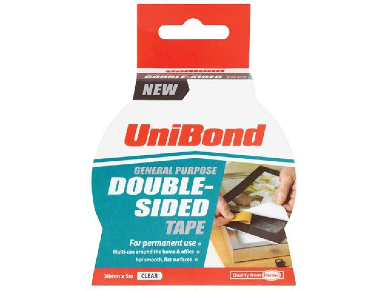 Unibond - Double-Sided Tape 38mm x 5m