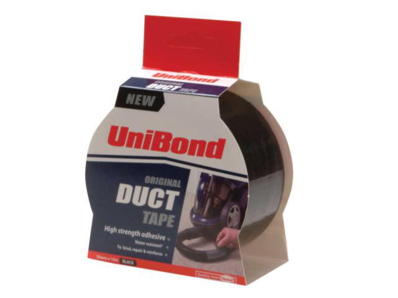 Unibond - Duct Tape 50mm x 25m Black