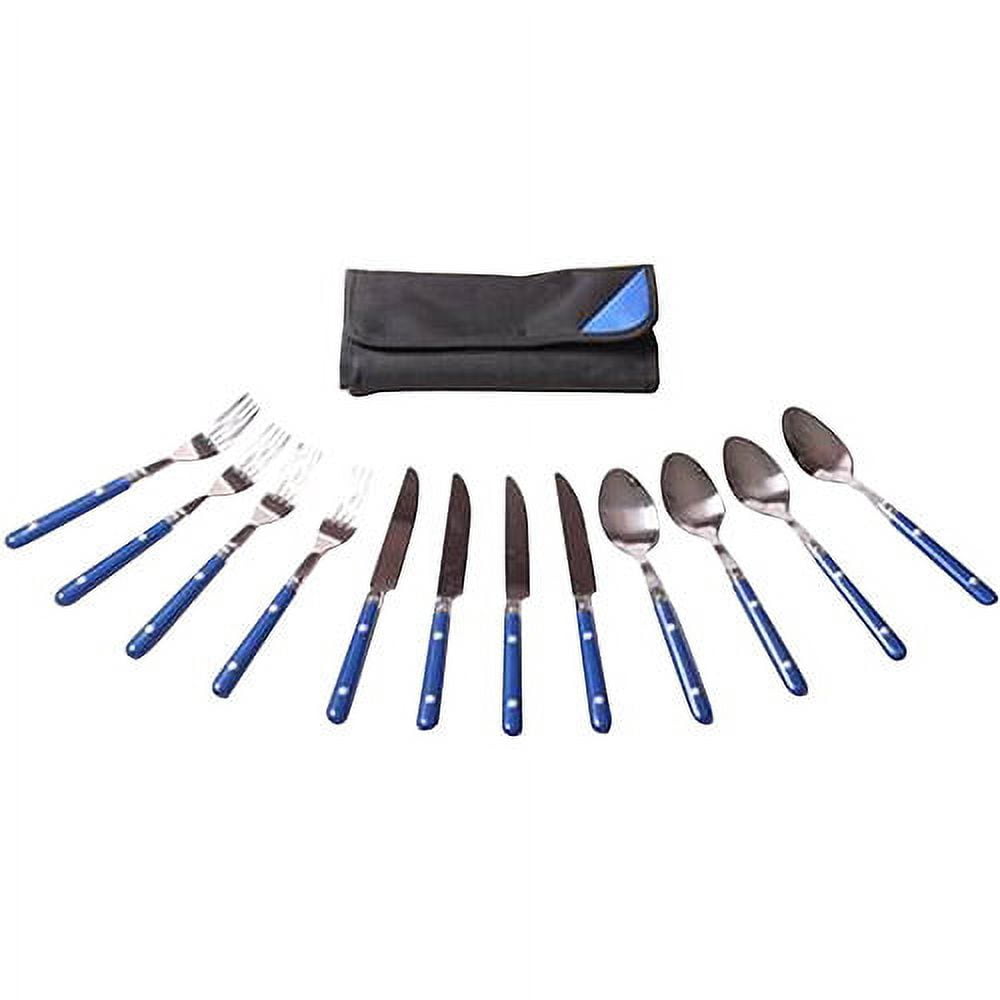 Unica 12Piece Camping Flatware Set