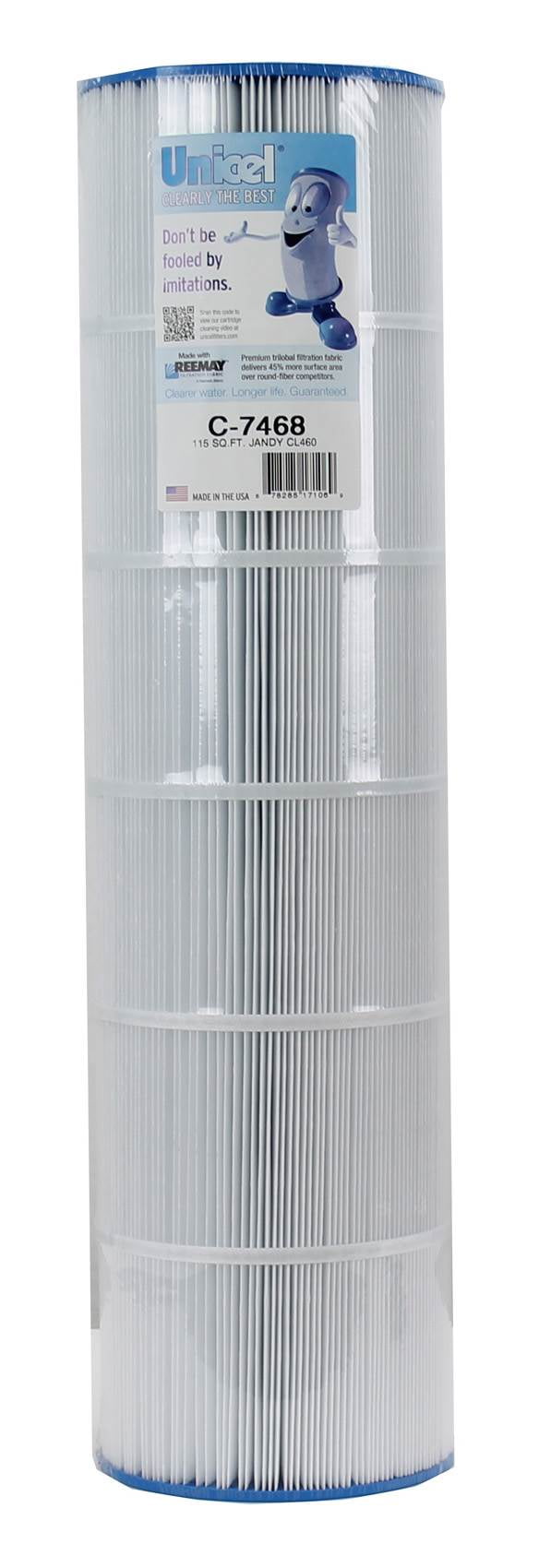 Unicel 27" White Polyester Pool Filter Cartridge