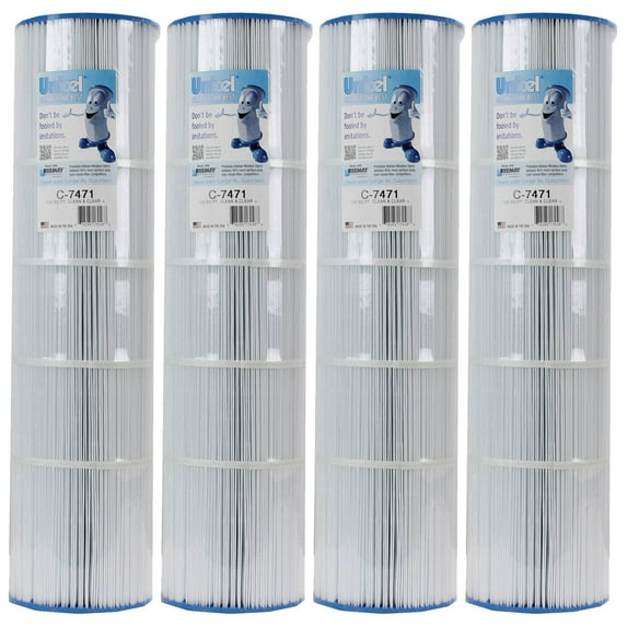 Unicel C-7471 Replacement 105 SqFt Pool Filter Cartridge (4 Pack)