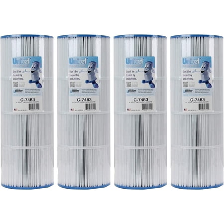 Unicel C-7483-4 Filter Cartridge Set for Hayward SwimClear C3025 4-Pk