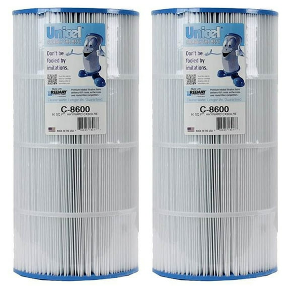 Unicel C-8600 Media Replacement Pool Hot Tub Spa Filter (2 Pack)
