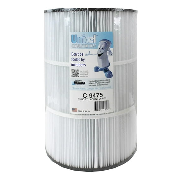 Unicel C-9475 Replacement 75 SqFt Pool Filter Cartridge, 193 Pleats