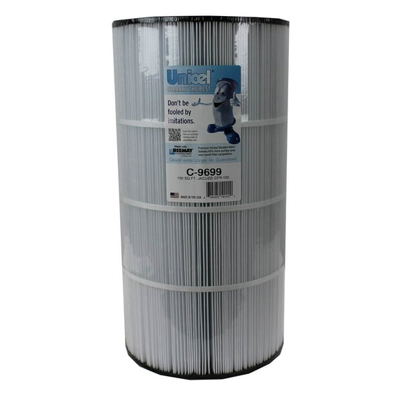 Unicel C-9699 Replacement 100 SqFt Pool Filter Cartridge, 194 Pleats