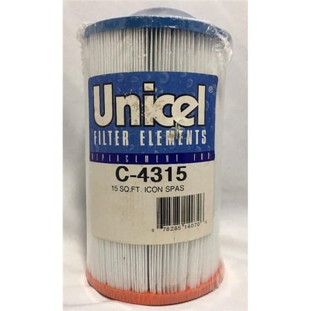 Replacement Unicel 15 sq. ft. Icon Spas Filter Cartridge C-4315