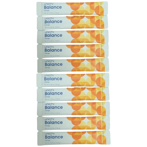 Unicity Balance Pack : Orange Balance (10 sachets) | Drink Mix