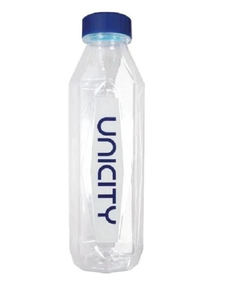 Unicity Bottle - BPA-Free Reusable Sports Bottle with Leak-Proof Flip Lid - 500 ml - Durable Plastic Hydration Bottle for Gym, Travel, Office, Outdoor and Daily Use