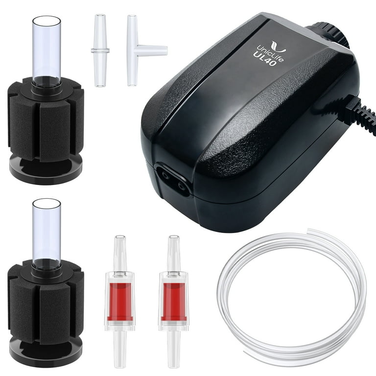Aquarium air pump clearance filter