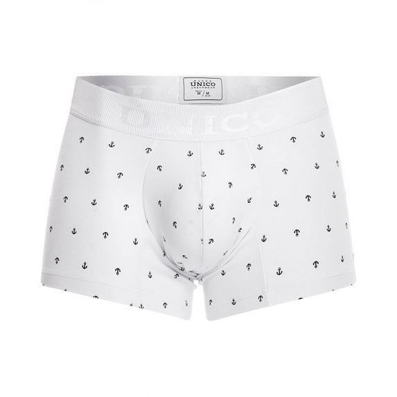 Unico 22110100101 Naviero Trunks Color 29-White Size 2XL
