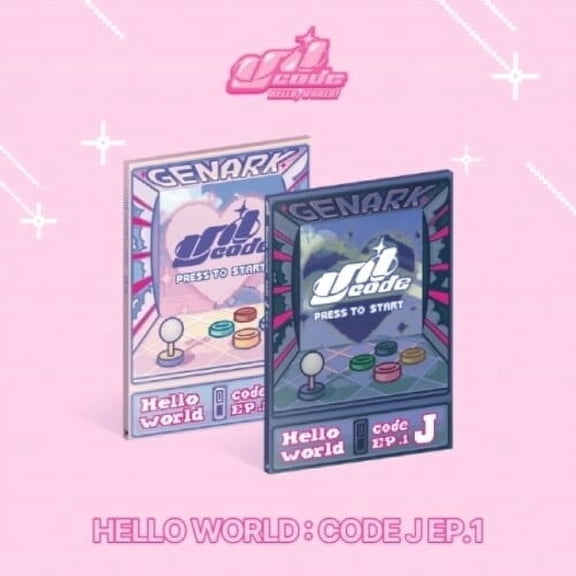 Unicode - Hello World : Code J EP.1 - Random Cover - incl. 100pg Booklet, Photocard + ID Card - Music & Performance - CD