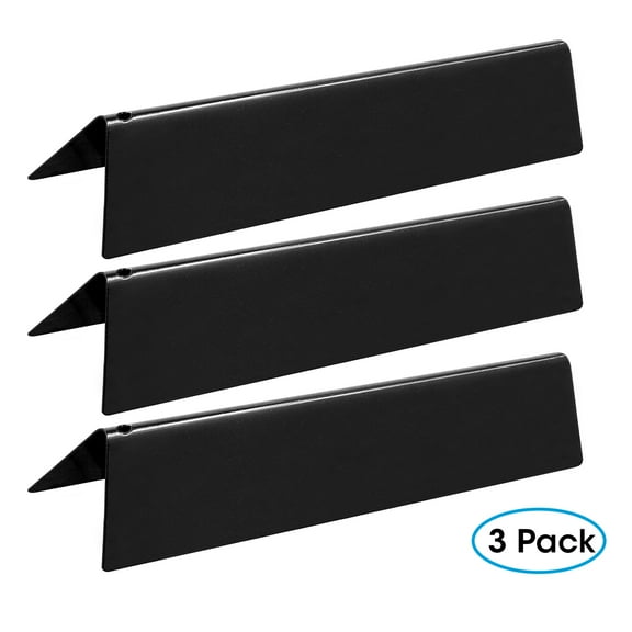 Unicook 7635 15.3 Inch Flavorizer Bars, Porcelain Grill Heat Deflector, Grill Replacement Parts for Weber Spirit I & II 200 Series, Spirit E/S 210 and 220 Grills, 3 Pack