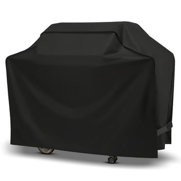 Unicook Gas Grill Cover 65 inch, Heavy Duty Waterproof BBQ Cover for Grills up to 63" Width, Fits Grills of Weber Char-Broil Nexgrill and More, Black