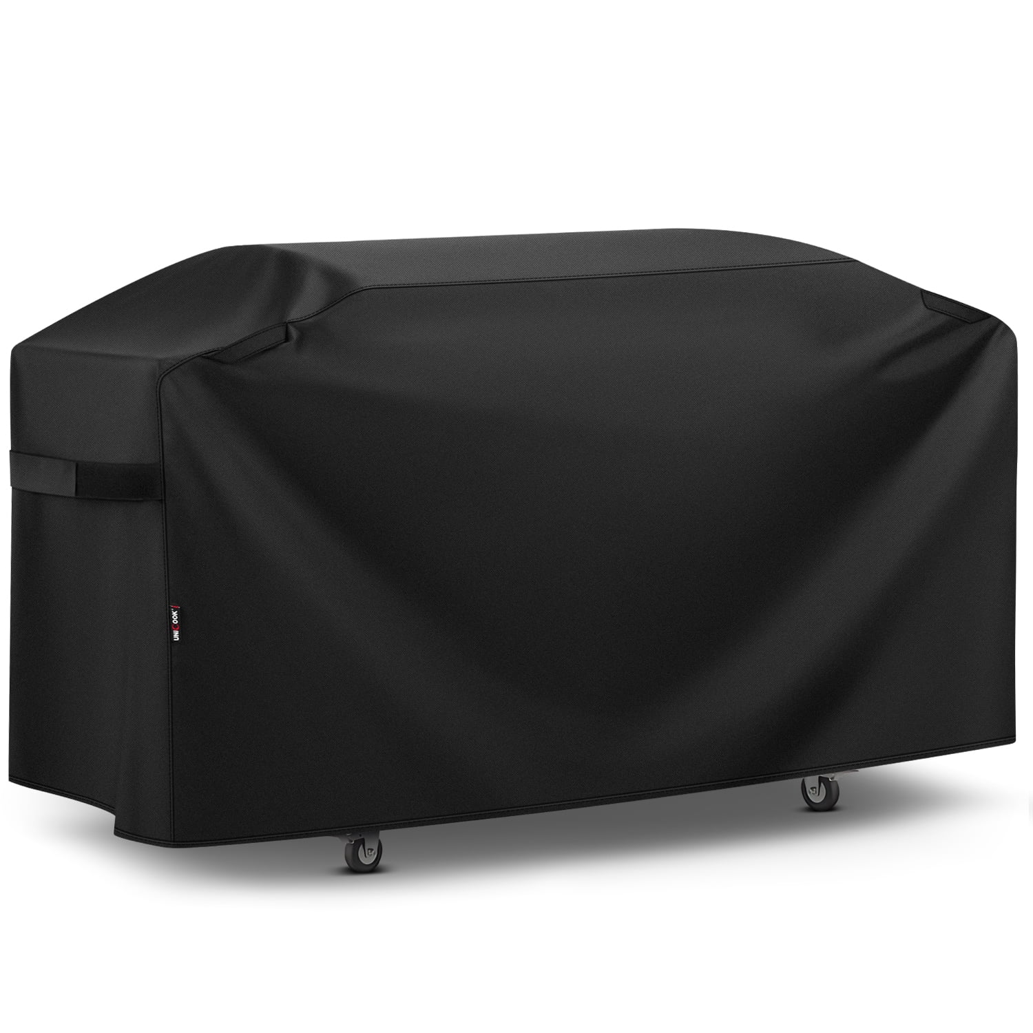 Unicook Griddle Cover for Blackstone 36 Inch Griddle with Hood, Heavy Duty Waterproof 5482 Flat Top Gas Grill Cover with Handles and Side-closure Straps, Black
