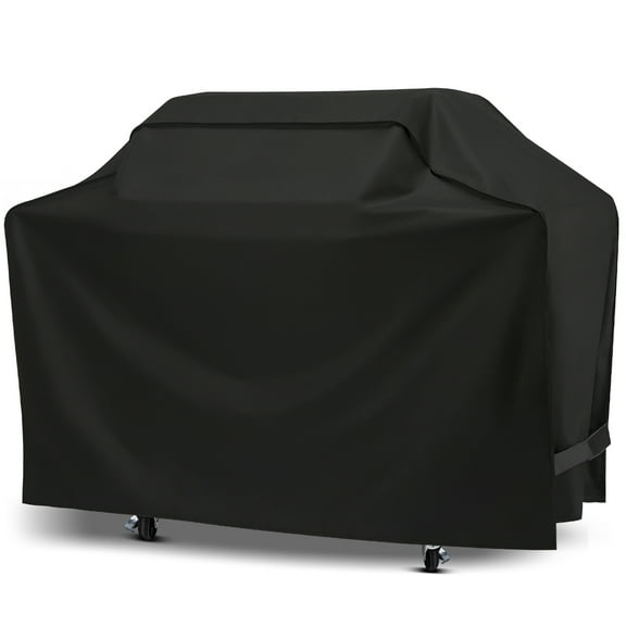Unicook Grill Cover 75 inch, Heavy Duty Waterproof Barbecue Cover, Fits for Weber Char-Broil Nexgrill Brinkmann and More, Black