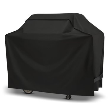 Unicook Heavy Duty Waterproof Gas Grill Cover Fits Grills up to 53-in Width, Black