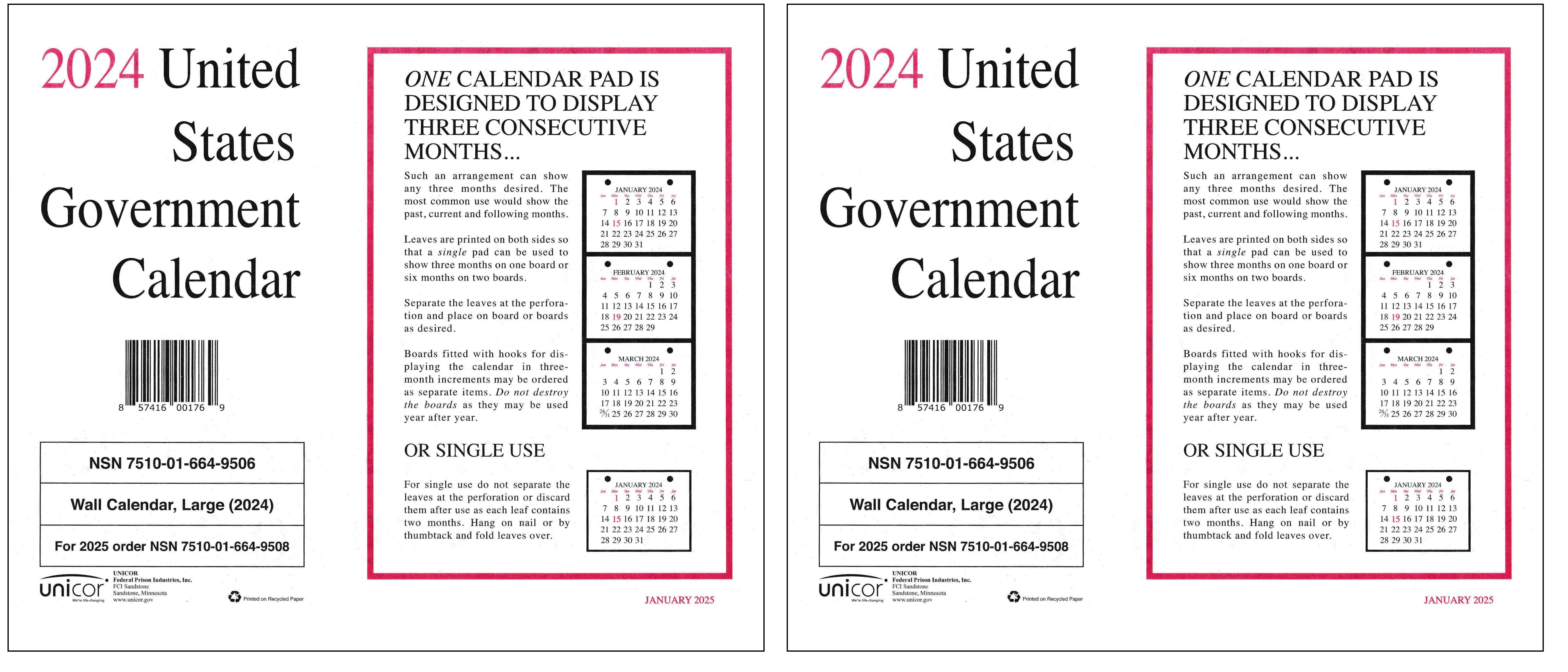 2025 Unicor Wall Calendar - Amity Georgianne