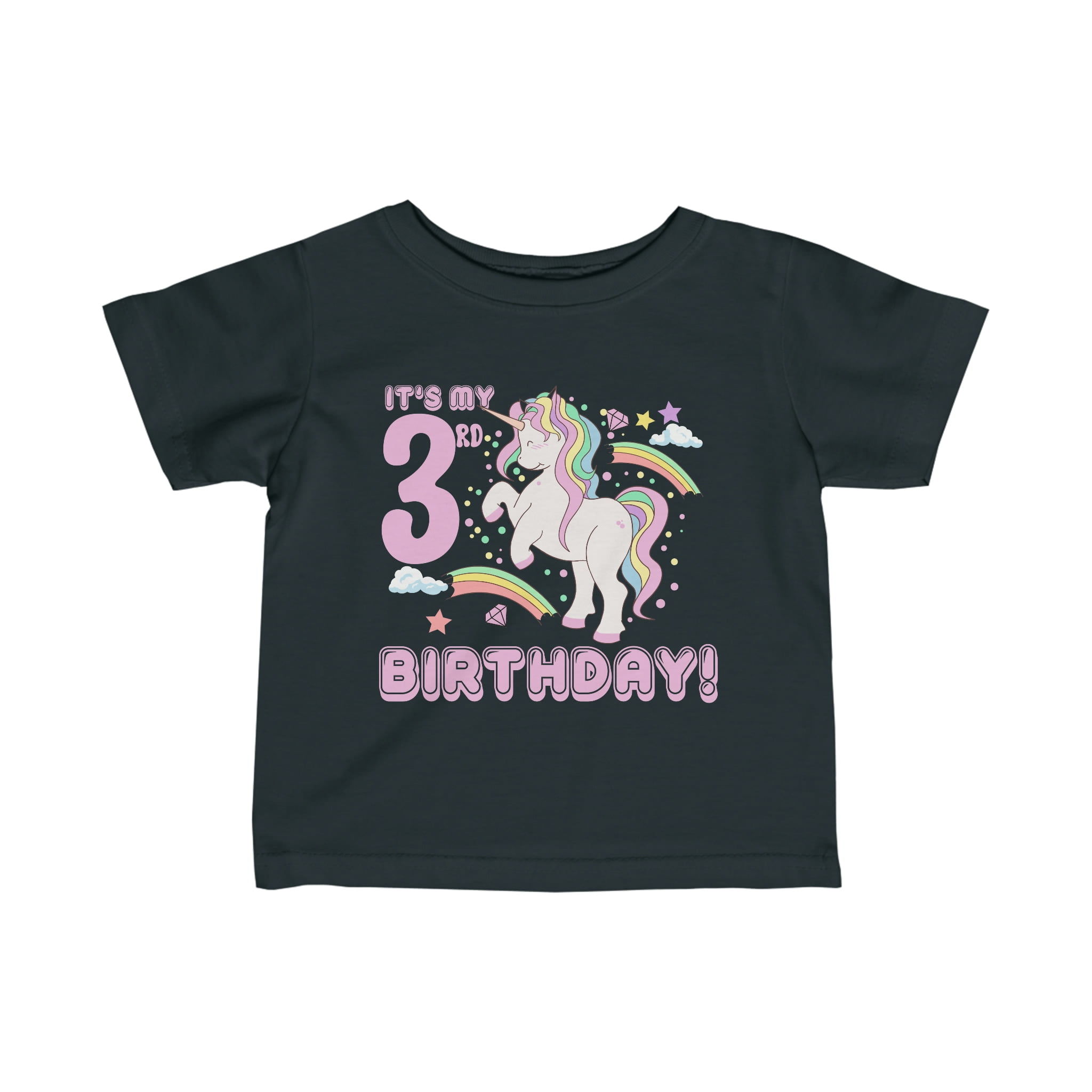 Unicorn 3rd hotsell birthday shirt