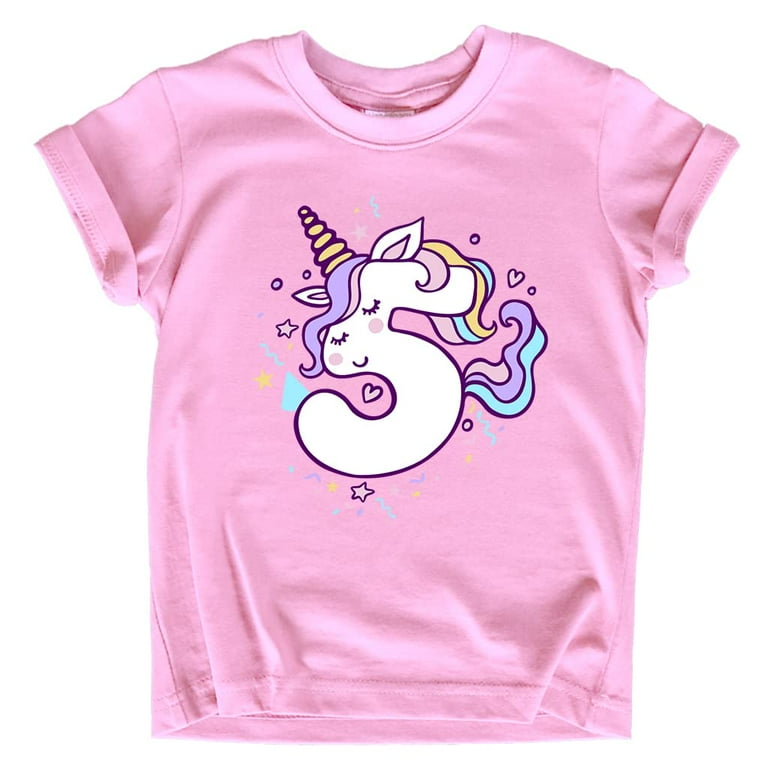 Unicorn 5th Birthday Shirts For Girls Unicorn 5th Birthday Shirts For Girls
