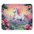 thumbnail image 1 of Unicorn 8.3x9.8 Inch Square Printed Desk Mat Mouse Pad for Office and Gaming, Non-Slip Rubber Bottom, 1 of 6