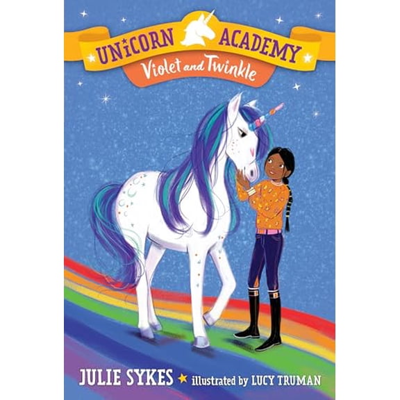 Pre-Owned Unicorn Academy #11: Violet and Twinkle, 9780593307854, 0593307852, Paperback,