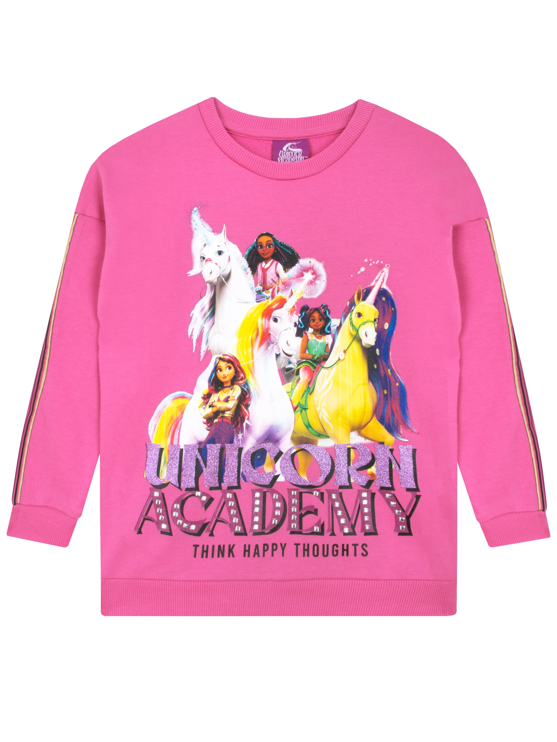 Unicorn Academy Girls Sophia Sweatshirt Pink Sizes 5 12 Walmart