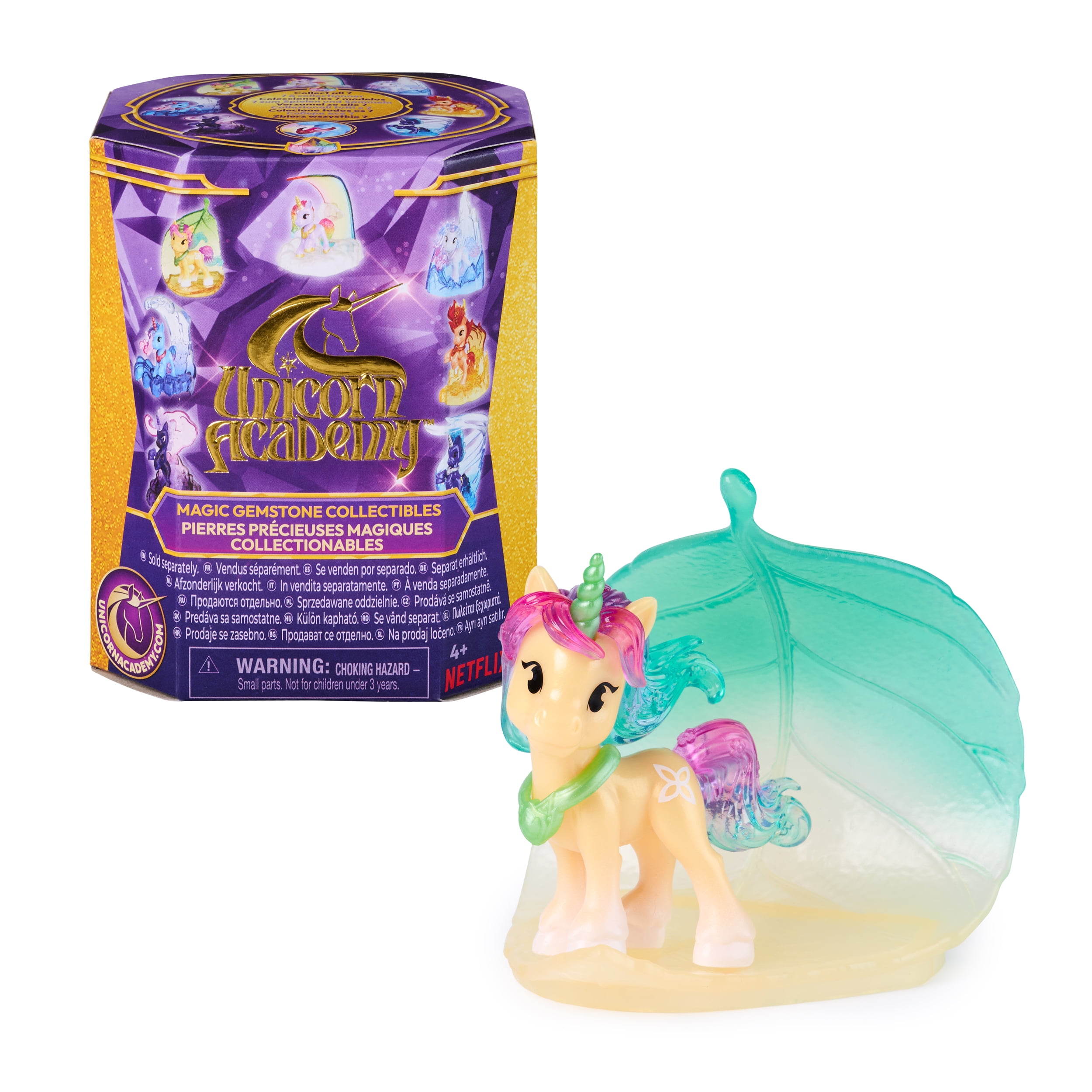 Unicorn Academy, Magic Gemstone Collectible Unicorn Toy, Surprise Figure Blind Box (Styles May Vary), Dolls & Unicorn Toys for Girls Ages 4 and up