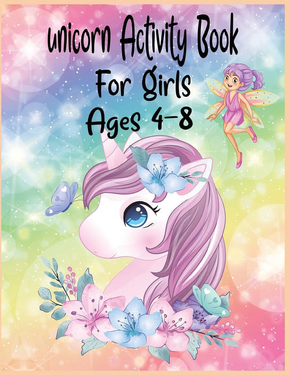 Unicorn Activity Book For Girls Ages 4-8 (Paperback) - Walmart.com