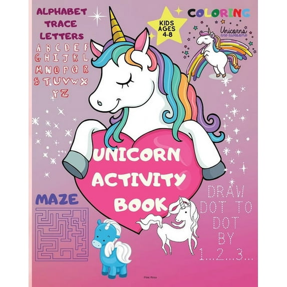 Unicorn Activity Book (Paperback)