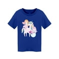 thumbnail image 1 of Unicorn And Cute Mermaids T-Shirt Toddler -Image by Shutterstock,  5 Toddler, 1 of 4