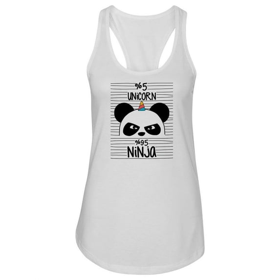 Unicorn And Panda Tank Women -Image by Shutterstock, Female XX-Large