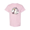 thumbnail image 1 of Unicorn And Rainbow T-Shirt Women -SPIdeals Designs, Female Small, 1 of 4