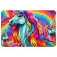 thumbnail image 1 of Unicorn Area Rugs: Polyester Non-Slip Kitchen Mat Office Rug - Machine Washable, 1 of 6
