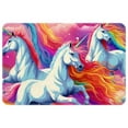 thumbnail image 1 of Unicorn Area Rugs: Polyester Non-Slip Machine Washable Floor Carpet Office Rug, 1 of 6