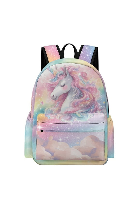 Unicorn Backpack 17 Inch Casual Daily Commuter Oxford Backpack