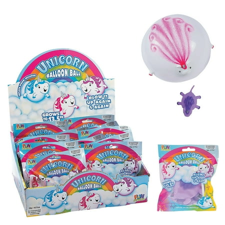 Unicorn Balloon Ball (Pc/Upc, 18/Db) - Toys - 18 Pieces
