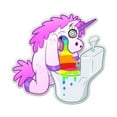 thumbnail image 1 of Unicorn Barfing Rainbow Funny - 5" Vinyl Sticker - For Car Laptop I-Pad - Waterproof Decal, 1 of 1