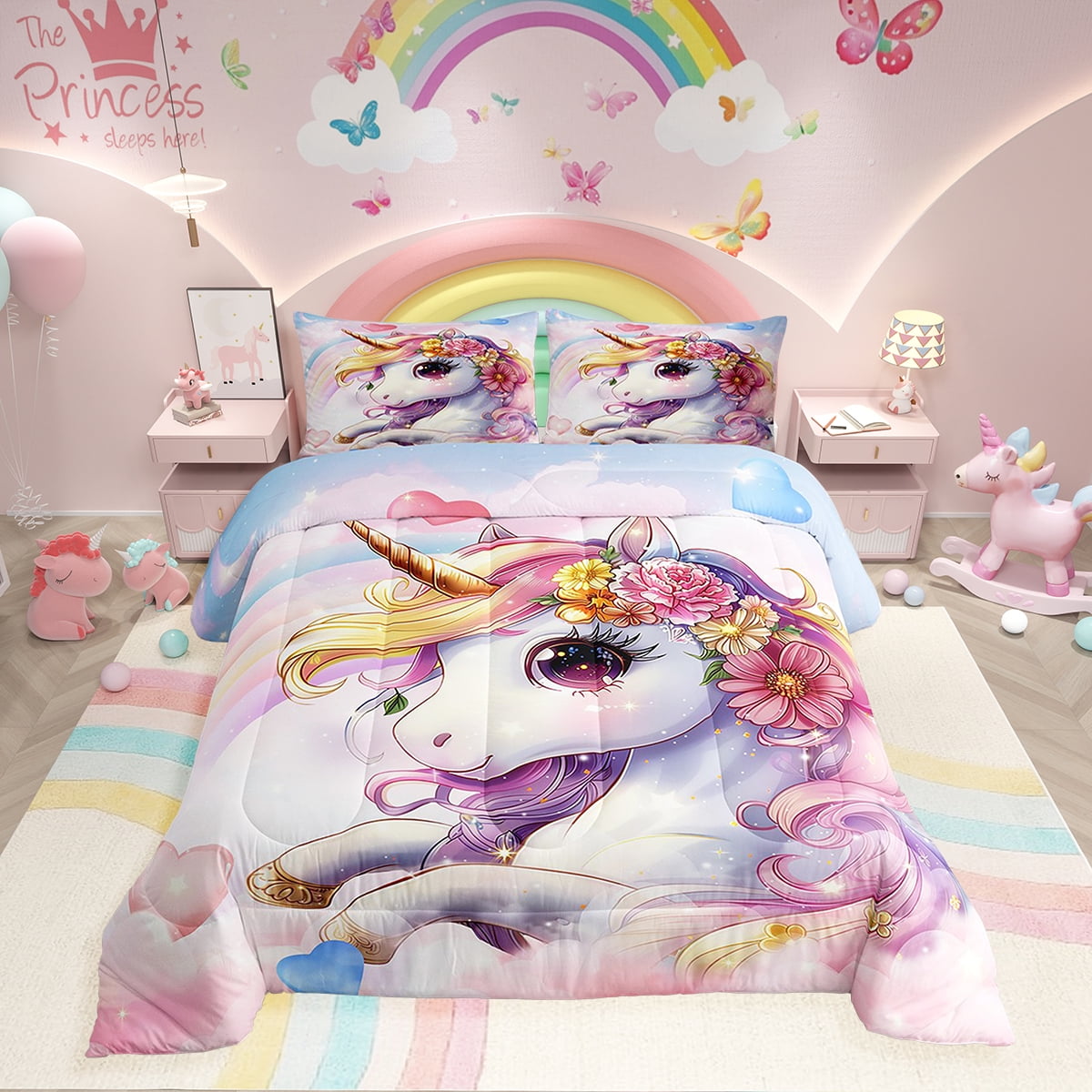 Broderie Dimensions Licorne Serenity – Crewel Commencée Demi-complète – 1980 20x20