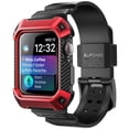 thumbnail image 1 of [Unicorn Beetle Pro] Designed for Watch Series 6/SE/5/4 [40mm], Rugged Protective Case with Strap Bands(Red), 1 of 6