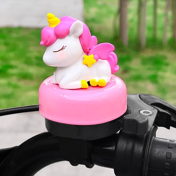 Unicorn Bicycle Bell Super Loud Universal Cute Balance Bike Cycling Skateboard Horns-B