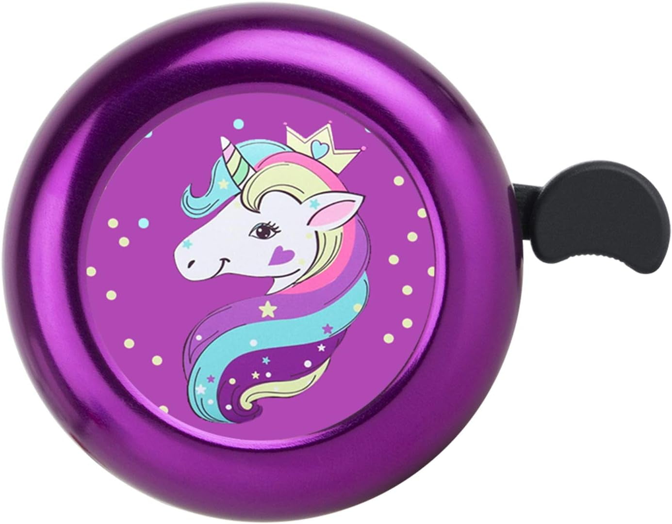 Unicorn Bike Bell for Kids Girls Boys,Adjustable Size Bicycle Bell Bike