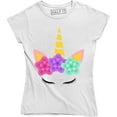 thumbnail image 1 of Unicorn Birthday Girl - Cute Fantasy Cool Rainbow Unicorn Women's Shirt, 1 of 4