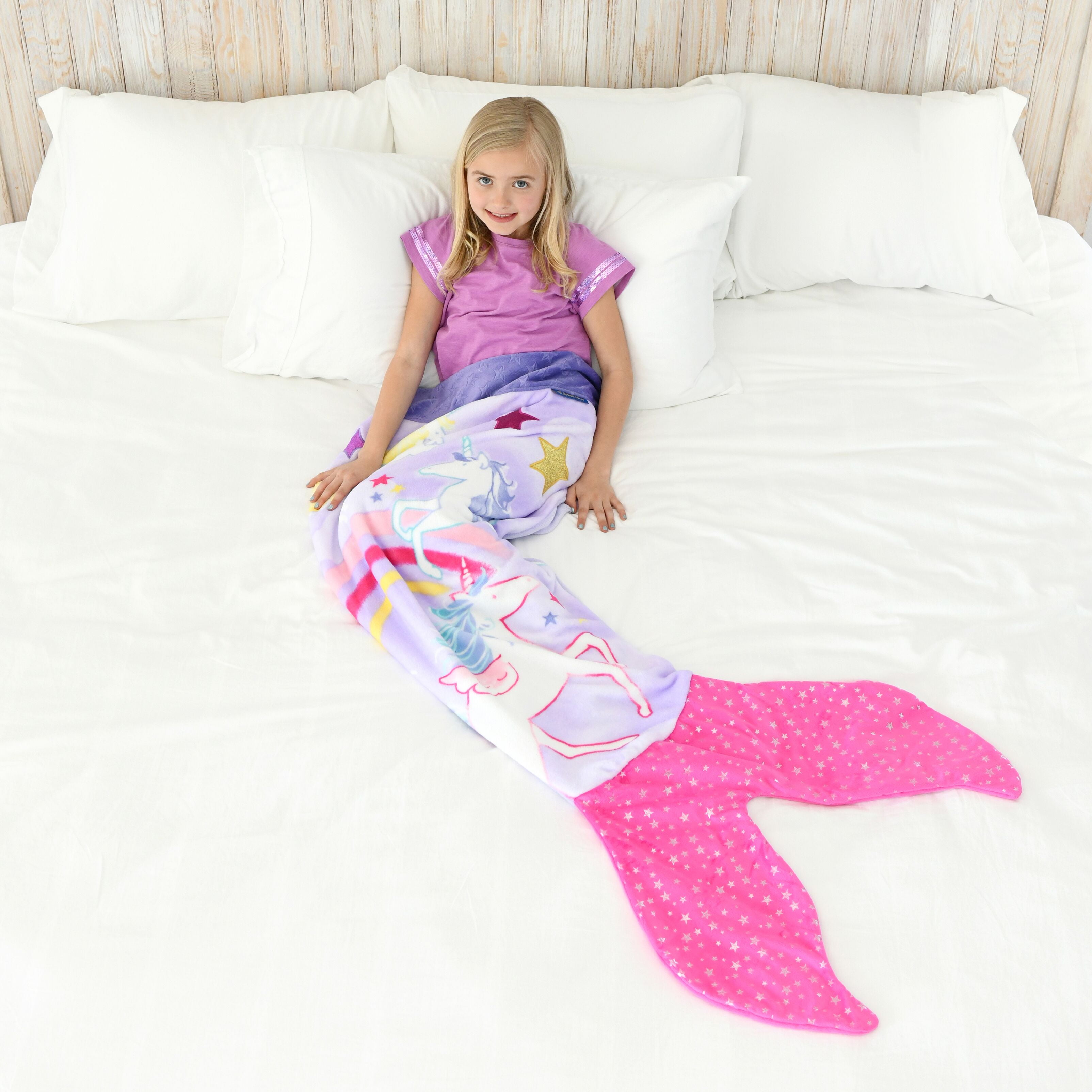 Wonder Products Plush Fleece Mermaid Tail Blanket for Adults Kids and Teenagers Walmart