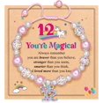 thumbnail image 1 of Unicorn Bracelet for Girls Age 3-12 Birthday Anniversary Christmas Gift for Daughter Granddaughter Niece Kids Jewelry Present, 1 of 6