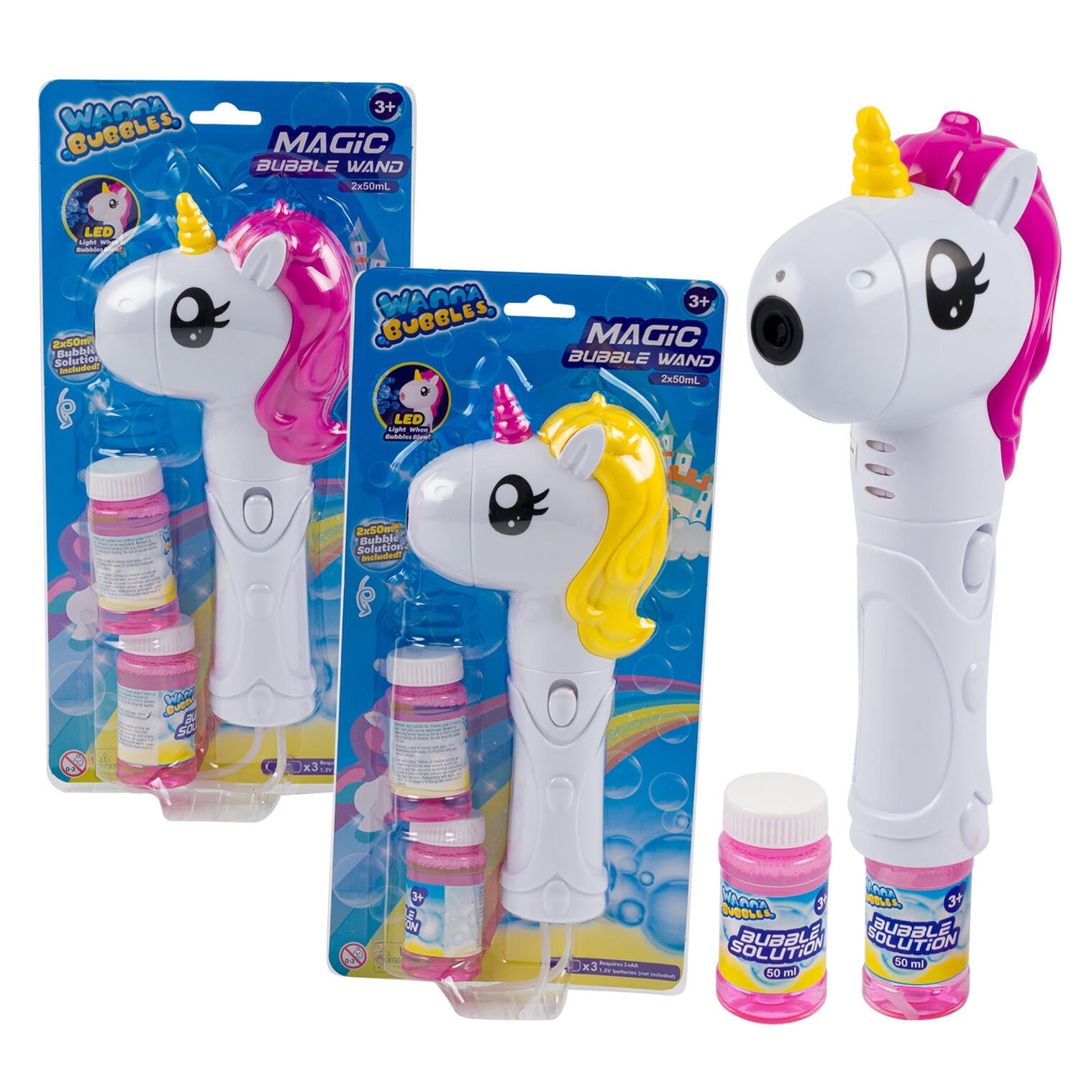 Unicorn Bubble Wand- 1.9oz