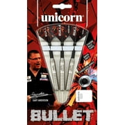 Unicorn Bullet Stainless Steel Darts - 22g, endorsed by Gary Anderson