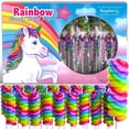 Unicorn Candy Swirl Lollipops Individually Wrapped 20pk- Unicorn ...