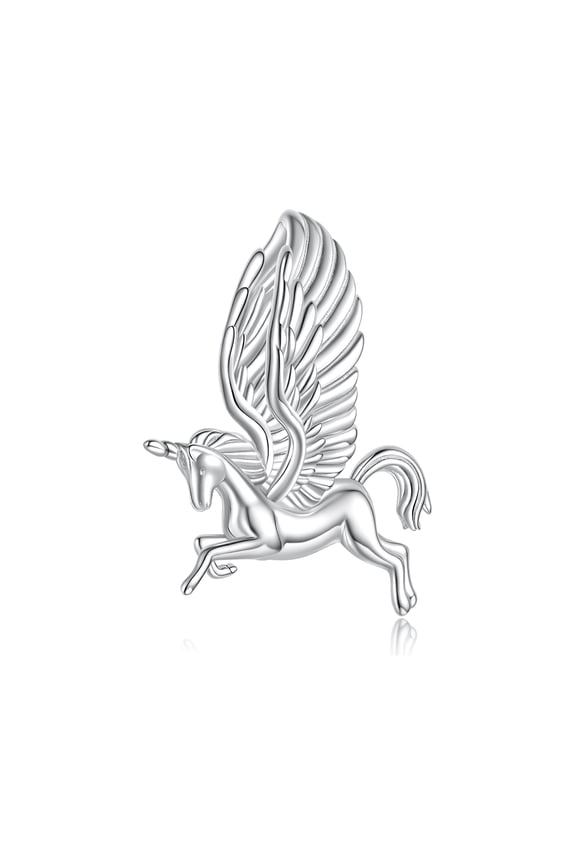 Unicorn Charm, Genuine 925 Sterling Silver Charm, Gift Box Packaging
